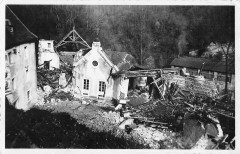 Carte Photo Plateau D'Assy Le Sanatorium Du Roc Dez Fiz Detruit Avalanche