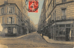 Rue Davy et rue Balagny à Paris 17e