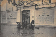 Paris Ve Le Quai De Tournelle Inondations 1910 -
																					75005 Paris 5e
																			