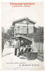 Carte postale ancienne Les petits métiers parisiens - La Marchande de Jouets
                                                                     à Paris 19e
                                