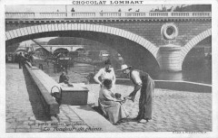 Carte postale ancienne Le Tondeur de chiens
                                                                     à Paris
                                