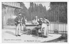 Paris Les Petits Metiers Parisiens La Marchande De Coco à Paris