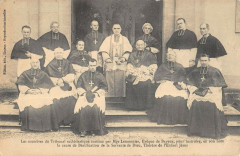 Les Membres Du Tribunal Ecclesiastique Institue Par Mgr Lemonnier Lisieux à Lisieux