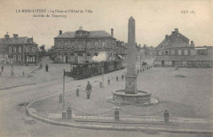 La Mine Littry La Place Arrivee Du Tramway