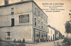 Carte postale ancienne Hôtel de l'Univers
                                                                     à Pontgibaud
                                