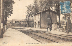 Chabreloche La Gare (cliché rare à Chabreloche