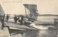 Cazaux Lac Hydravion Sur Le Slip -
													33 Gironde
												
