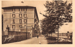 Dax (Landes) - Etablissement Thermal des Baignots - vue de la Promennade 13