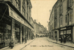 Dax (Landes) - rue Saint-Vincent 7