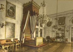 Carte postale ancienne Grand Trianon, chamber of Queen Victoria, Versailles, France-LCCN2001698734
                                