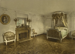 Carte postale ancienne Petit Trianon, chamber of Marie Antoinette, Versailles, France-LCCN2001698736
                                