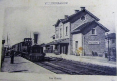 Gare de Villeurbanne autrefois