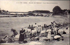Dax (Landes) - Adour - quai des laveurs 3