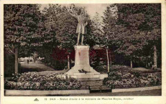 Dax (Landes) - Parc Th Denis - Statue Maurice Boyau 3