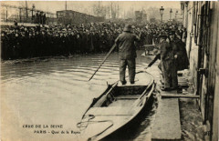 Paris Quai de la Rapée Inondations 1910 à Paris