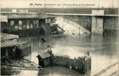 Paris Porte de Bercy et Pont National Inondations 1910 -
																					75000 Paris
																			