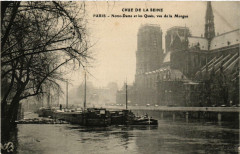 Paris N.-D. et les Quais Inondations 1910 à Paris