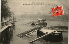 Paris vue prise du Pont de la Concorde Inondations 1910 -
																					75000 Paris
																			