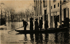 Paris Quartier de l'Alma Inondations 1910 -
																					75000 Paris
																			