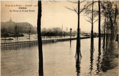 Paris La Seine au Grand Palais Inondations 1910 -
																					75000 Paris
																			