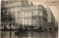 Paris Cours la Reine Inondations 1910 -
																					75000 Paris
																			