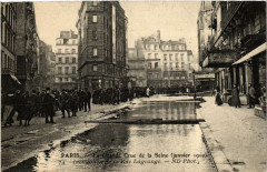 Paris Rue Lagrange Inondations 1910 à Paris