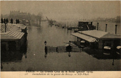 Paris Porte de Bercy Inondations 1910 à Paris