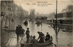 Paris Quai des Grands Augustins Inondations 1910 -
																					75000 Paris
																			