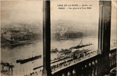 Paris vue prise de la Tour Eiffel Inondations 1910 -
																					75000 Paris
																			
