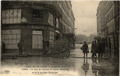 Paris Le Coin de l'Avenue de Latour Mabourg Inondations 1910 -
																					75000 Paris
																			