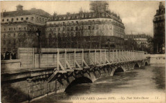 Paris Le Pont N.-D. Inondations 1910 -
																					75000 Paris
																			