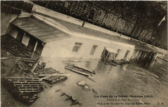 Paris vue prise du haut du Pont des Saints-Peres Inondations 1910 -
																					75000 Paris
																			