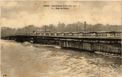 Paris Pont de l'Alma Inondations 1910 -
																					75000 Paris
																			