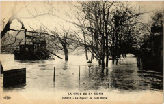 Paris Le Square du Pont Royal Inondations 1910 -
																					75000 Paris
																			