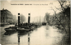 Paris vue prise du Pont-Neuf Inondations 1910 -
																					75000 Paris
																			