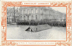 Paris La Poste d'aiguilleur Inondations 1910 -
																					75000 Paris
																			
