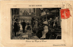 Carte postale ancienne Paris 7e Au Bon Marché Galerie des Tapis d'Orient
                                                                     à Paris 7e
                                
