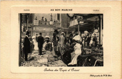 Carte postale ancienne Paris 7e Au Bon Marché Galerie des Tapis d'Orient
                                                                     à Paris 7e
                                