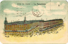 Carte postale ancienne Paris 1e La Samaritaine
                                                                     à Paris 9e
                                