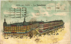 Carte postale ancienne Paris 1e La Samaritaine
                                                                     à Paris 9e
                                