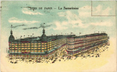 Carte postale ancienne Paris 1e La Samaritaine
                                                                     à Paris 9e
                                