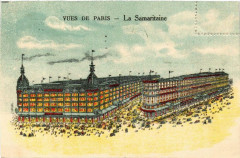 Carte postale ancienne Paris 1e La Samaritaine
                                                                     à Paris 9e
                                
