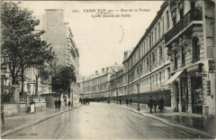 Rue de la Pompe - Lycée Janson de Sailly à Paris 16e