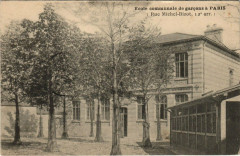 Ecole communale de garçons à Paris - Rue Michel-Bizot à Paris 12e