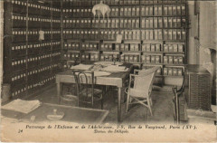 Patronage de l'Enfance de l'Adolescence - Rue de Vaugirard - Bureau des Délégués à Paris 15e