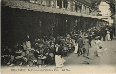 Paris 9e - La Terrasse du Café de la Paix à Paris 9e