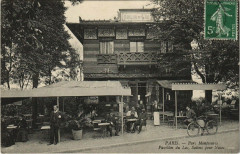 Carte postale ancienne Parc Montsouris, Pavillon du Lac
                                                                     à Paris 14e
                                