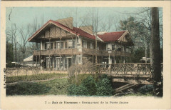 Bois de Vincennes - Restaurant de la Porte Jaune à Paris
