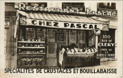 Paris 2e - Spécialités de Crustaces et Bouillabaisse -
																					75002 Paris 2e
																			