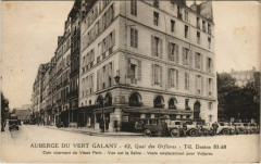 Paris 1e - Auberge du Vert Galant à Paris 1er